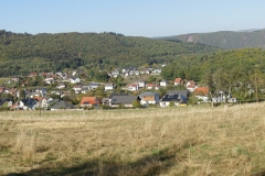 Blick im Herbst von der Rohleuk auf Rodt