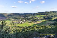 Blick von Aussichtspunkt \"Buchholz\" auf Taben-Rodt